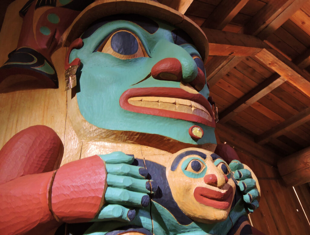 Alaska Native Heritage Center Carving Ashley Heimbigner